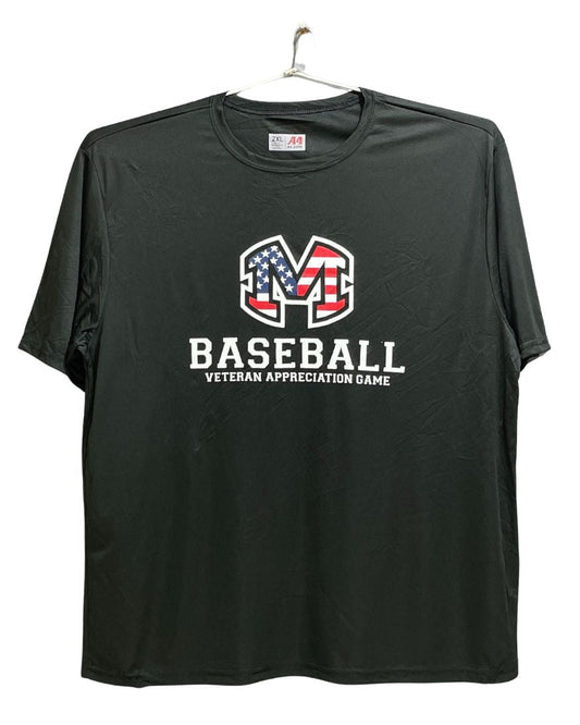 A4.Com Baseball Black Sports For Men T Shirt XL - Preloved Labels