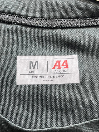A4.Com Black For Men Sports T Shirt M - Preloved Labels