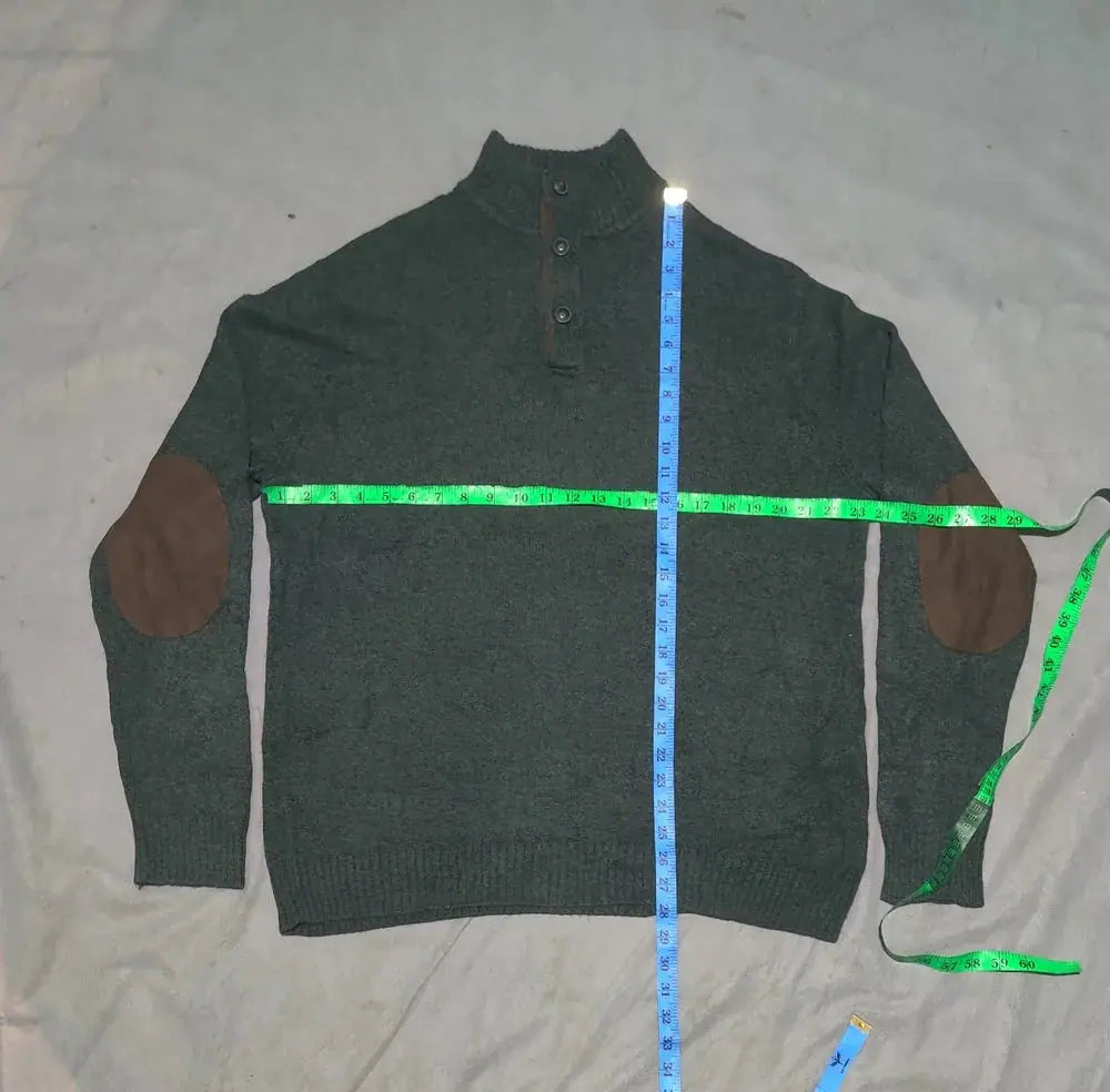 Chaps Men Wool Green Sweater L – Preloved Labels (view 4)