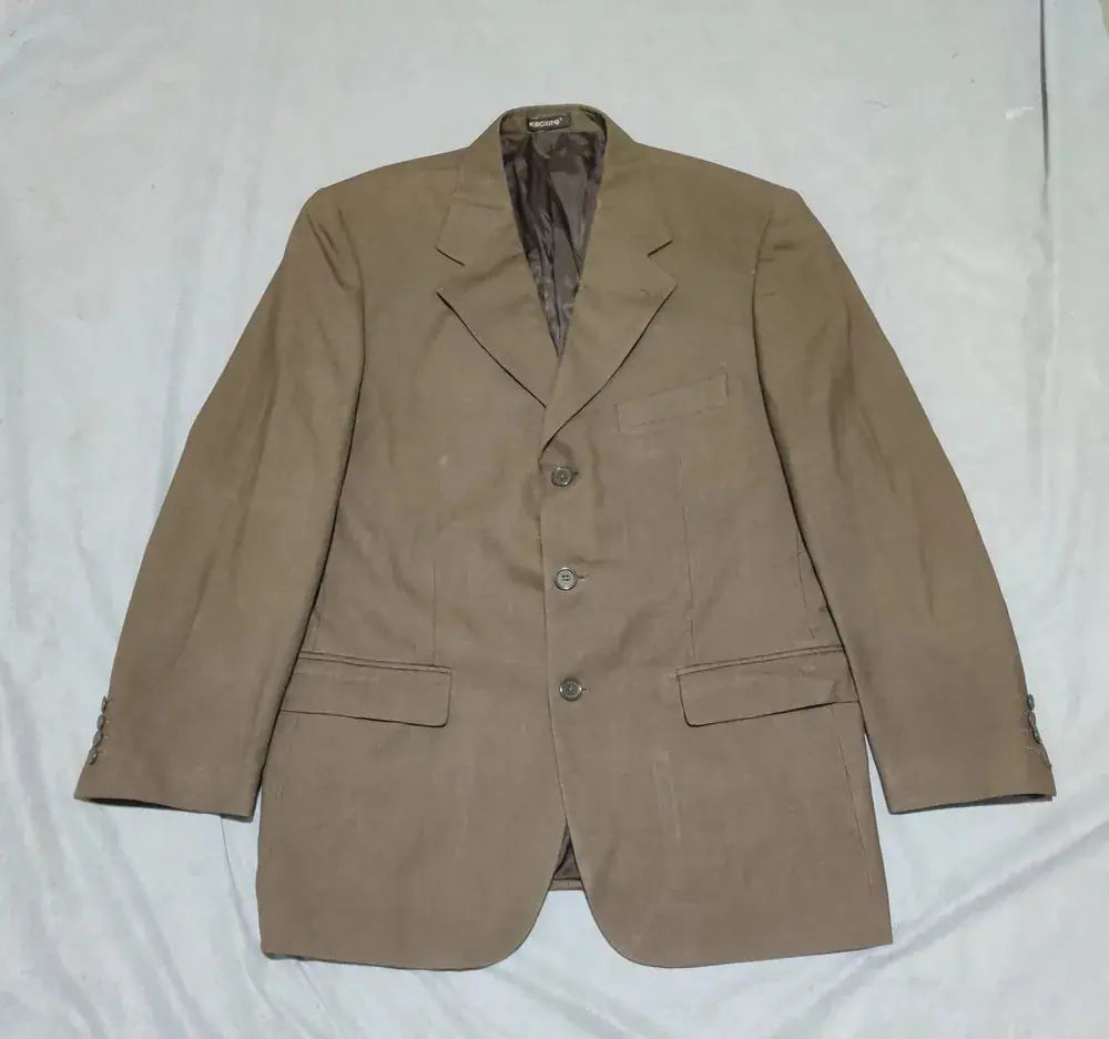 K Boxing Men Cotton Brown Coat M – Preloved Labels (view 2)