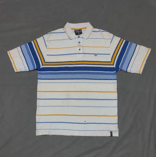 South Pole Men White Cotton Polo T Shirt XL – Preloved Labels (view 2)