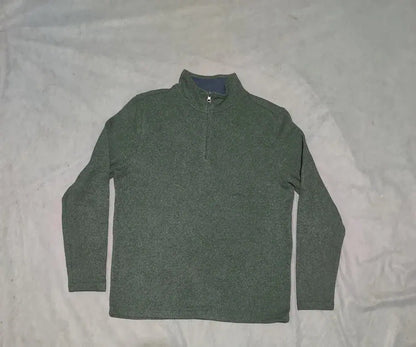 Izod Men Cotton Fleece Green Sweatshirt M – Preloved Labels (view 2)