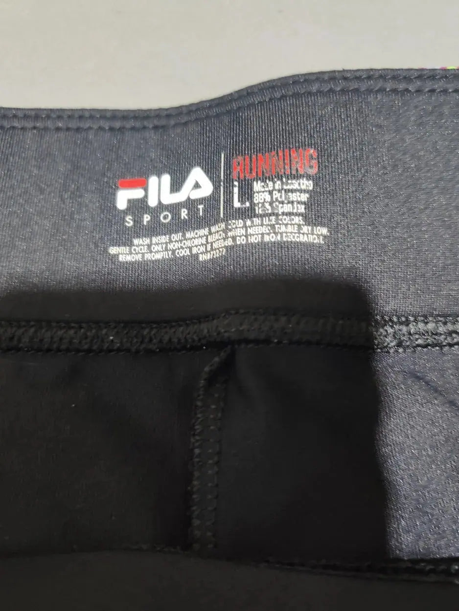 Fila Women Black Sport Tights – Preloved Labels (view 3)