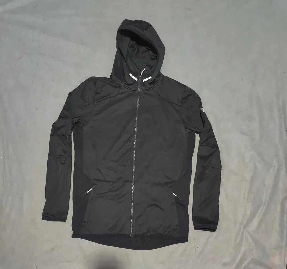 Under Armour Men Sport Black Zipper M – Preloved Labels (view 2)