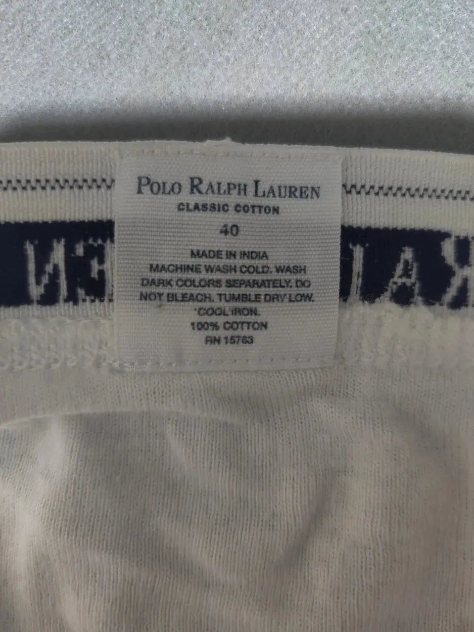 Polo Ralph Lauren Men White Underwear – Preloved Labels (view 3)