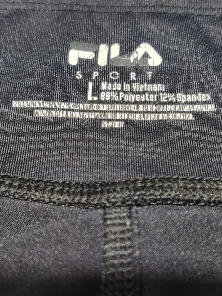 Fila Women Black Sport Tights – Preloved Labels (view 4)