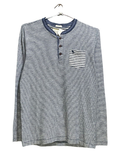Abercrombie & Fitch Blue Cotton T Shirt For Men S - Preloved Labels
