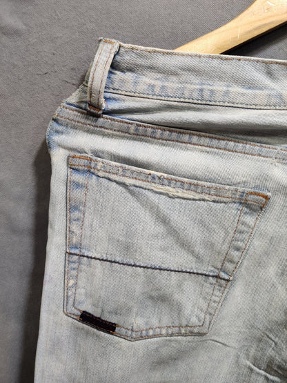 Abercrombie & Fitch Blue Denim Jeans For Men XS - Preloved Labels