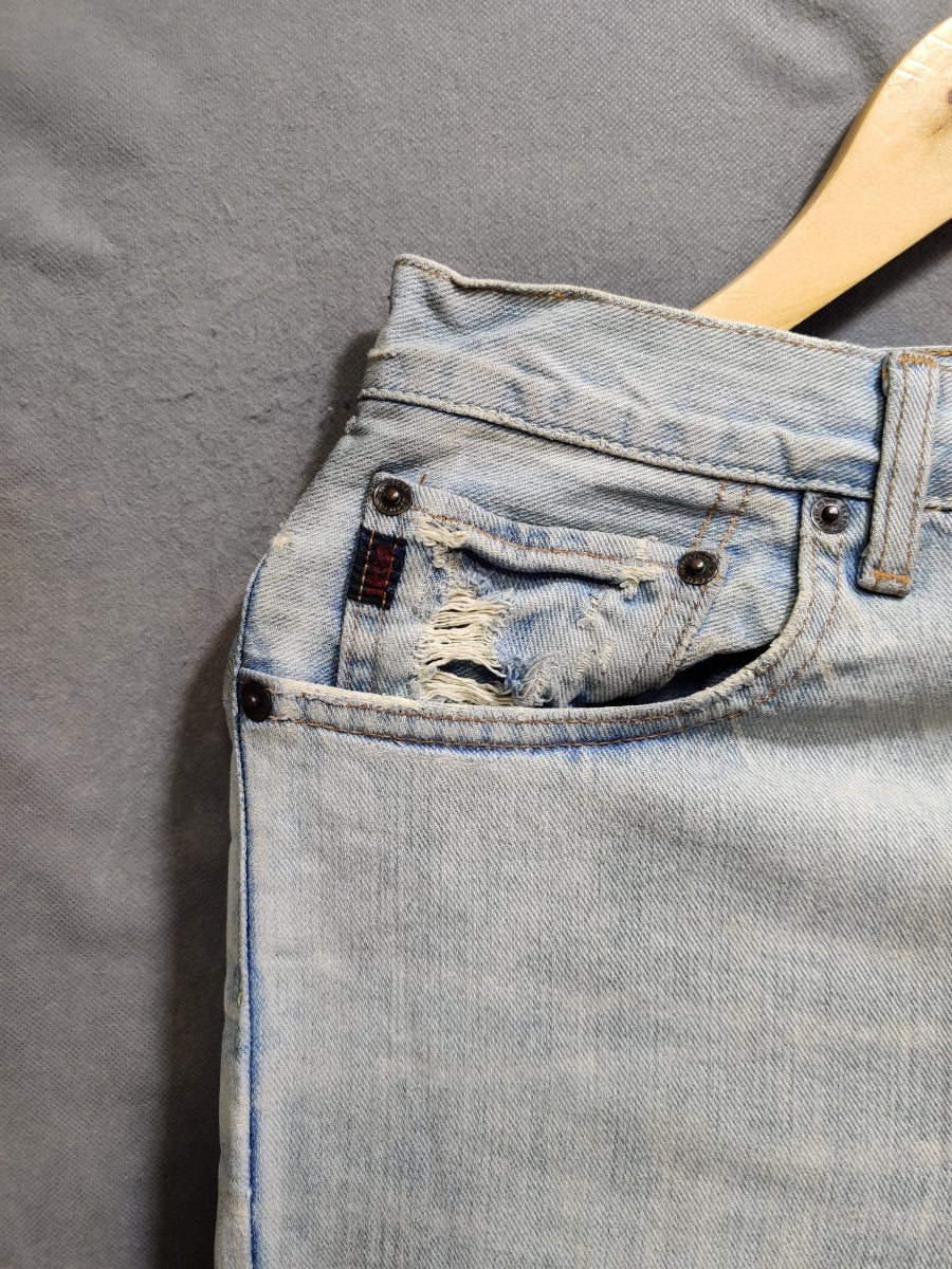 Abercrombie & Fitch Blue Denim Jeans For Men XS - Preloved Labels