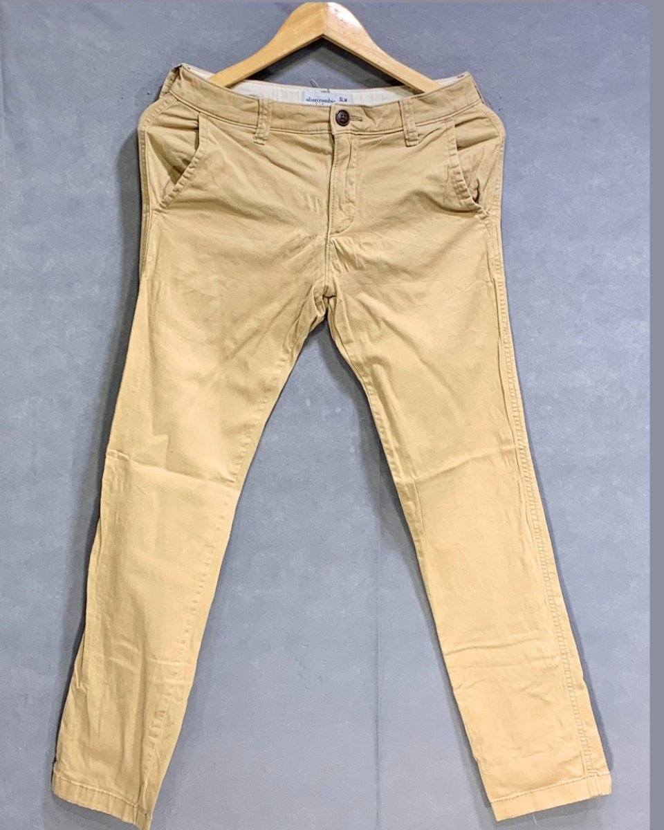Abercrombie & Fitch Branded Original Cotton Dress Pant For Men - Preloved Labels