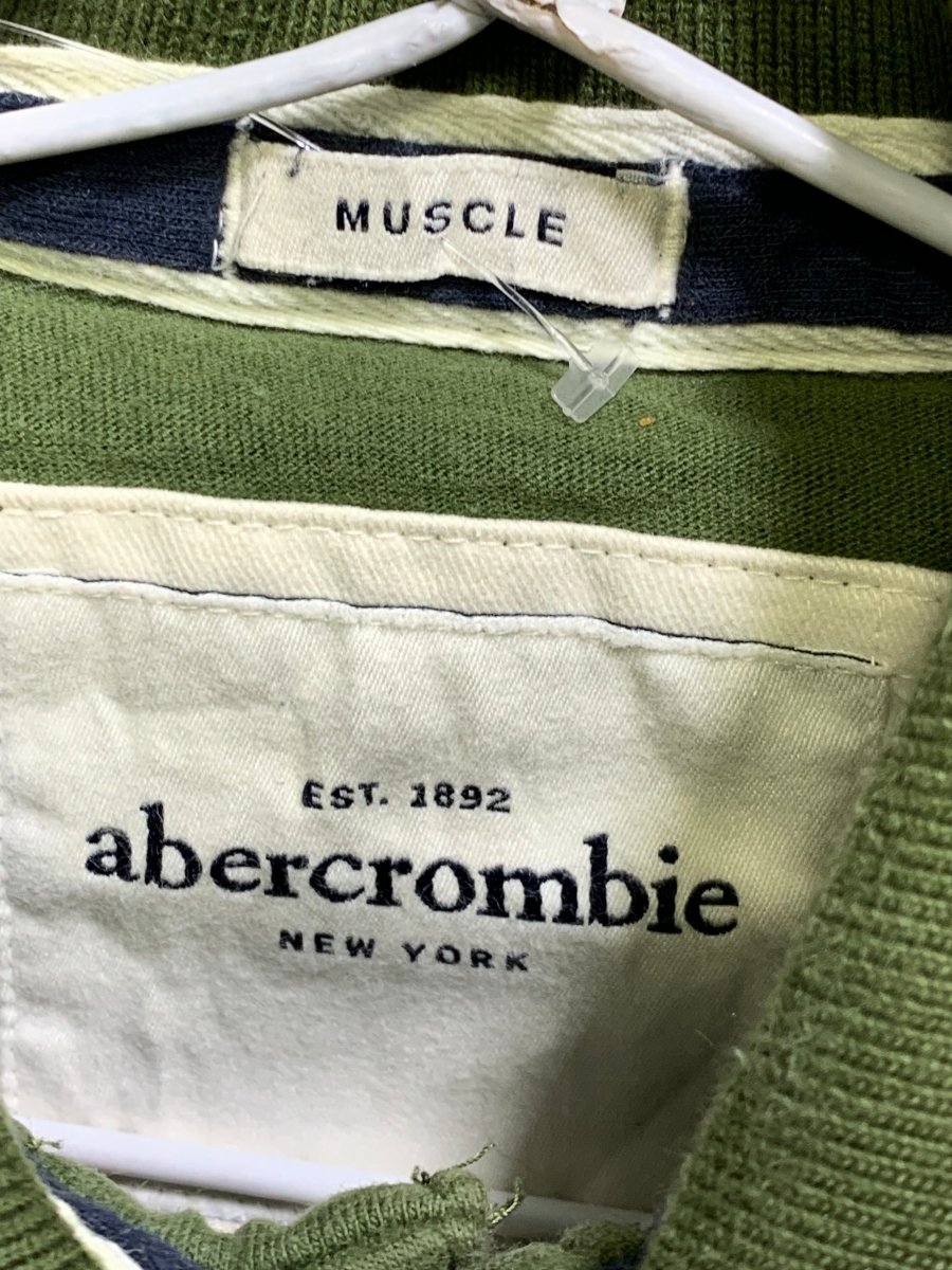 Abercrombie & Fitch Branded Original Cotton Polo T Shirt For Men - Preloved Labels