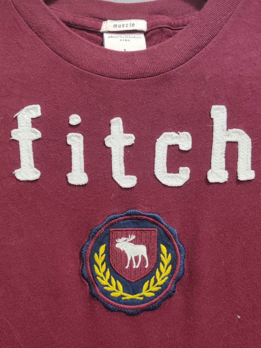 Abercrombie & Fitch Branded Original Cotton T Shirt For Men - Preloved Labels