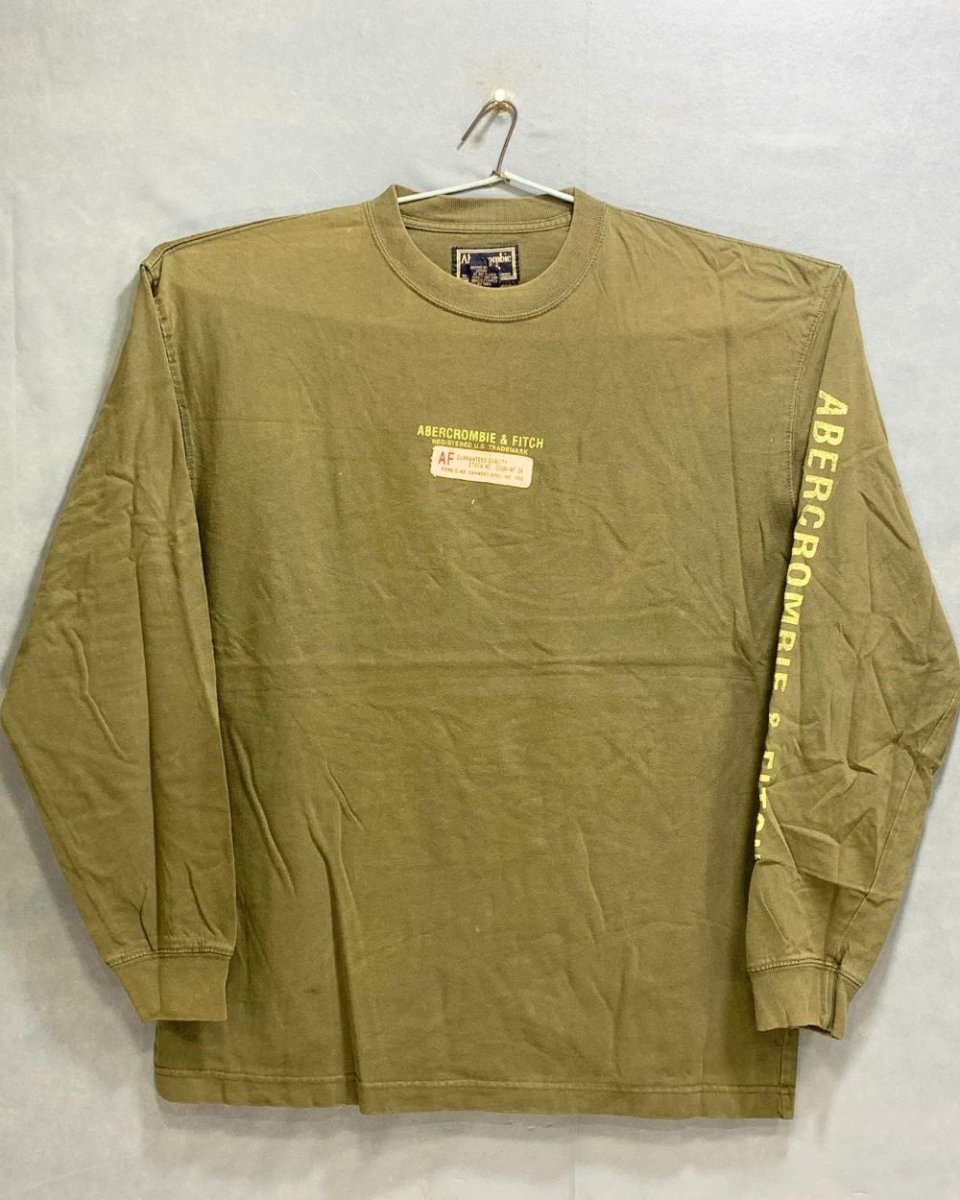 Abercrombie & Fitch Branded Original Cotton T Shirt For Men - Preloved Labels