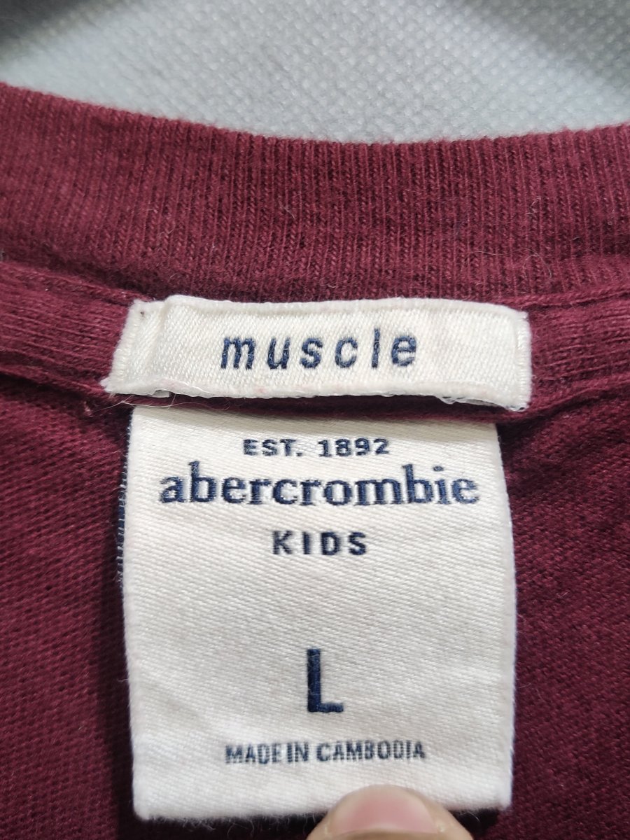 Abercrombie & Fitch Branded Original Cotton T Shirt For Men - Preloved Labels