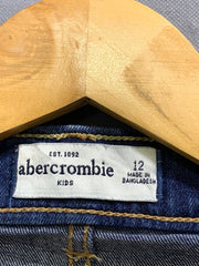 Abercrombie & Fitch Branded Original Denim Half Short For Kids - Preloved Labels