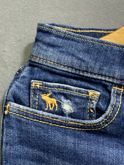 Abercrombie & Fitch Branded Original Denim Half Short For Kids - Preloved Labels