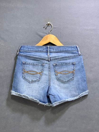 Abercrombie & Fitch Branded Original Denim Half Short For Women - Preloved Labels