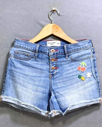 Abercrombie & Fitch Branded Original Denim Half Short For Women - Preloved Labels