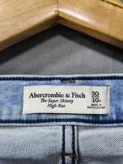 Abercrombie & Fitch Branded Original Denim Jeans For Women - Preloved Labels