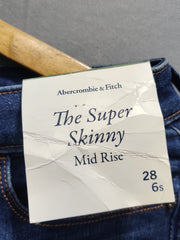 Abercrombie & Fitch Branded Original Denim Jeans For Women - Preloved Labels