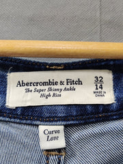 Abercrombie & Fitch Branded Original Denim Jeans For Women - Preloved Labels