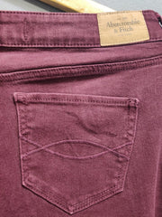 Abercrombie & Fitch Branded Original Denim Jeans For Women - Preloved Labels