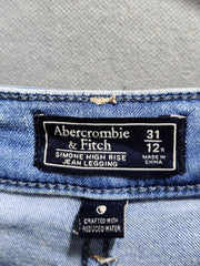 Abercrombie & Fitch Branded Original Denim Jeans For Women - Preloved Labels