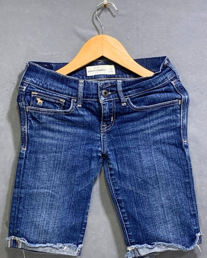 Abercrombie & Fitch Branded Original Denim Short For Kids - Preloved Labels