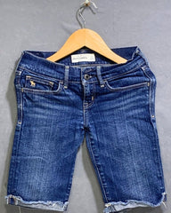 Abercrombie & Fitch Branded Original Denim Short For Kids - Preloved Labels