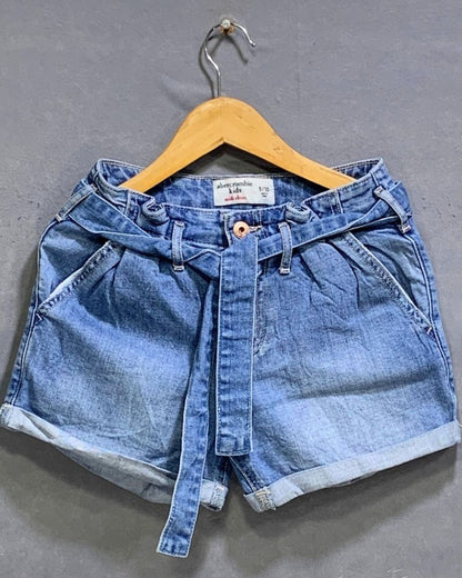 Abercrombie & Fitch Branded Original Denim Short For Kids - Preloved Labels