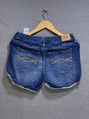 Abercrombie & Fitch Branded Original Denim Short For Women - Preloved Labels