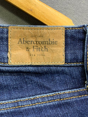 Abercrombie & Fitch Branded Original Denim Short For Women - Preloved Labels