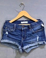 Abercrombie & Fitch Branded Original Denim Short For Women - Preloved Labels