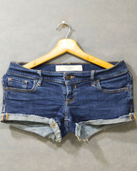 Abercrombie & Fitch Branded Original Denim Short For Women - Preloved Labels