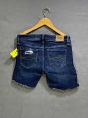 Abercrombie & Fitch Branded Original Denim Short For Women - Preloved Labels
