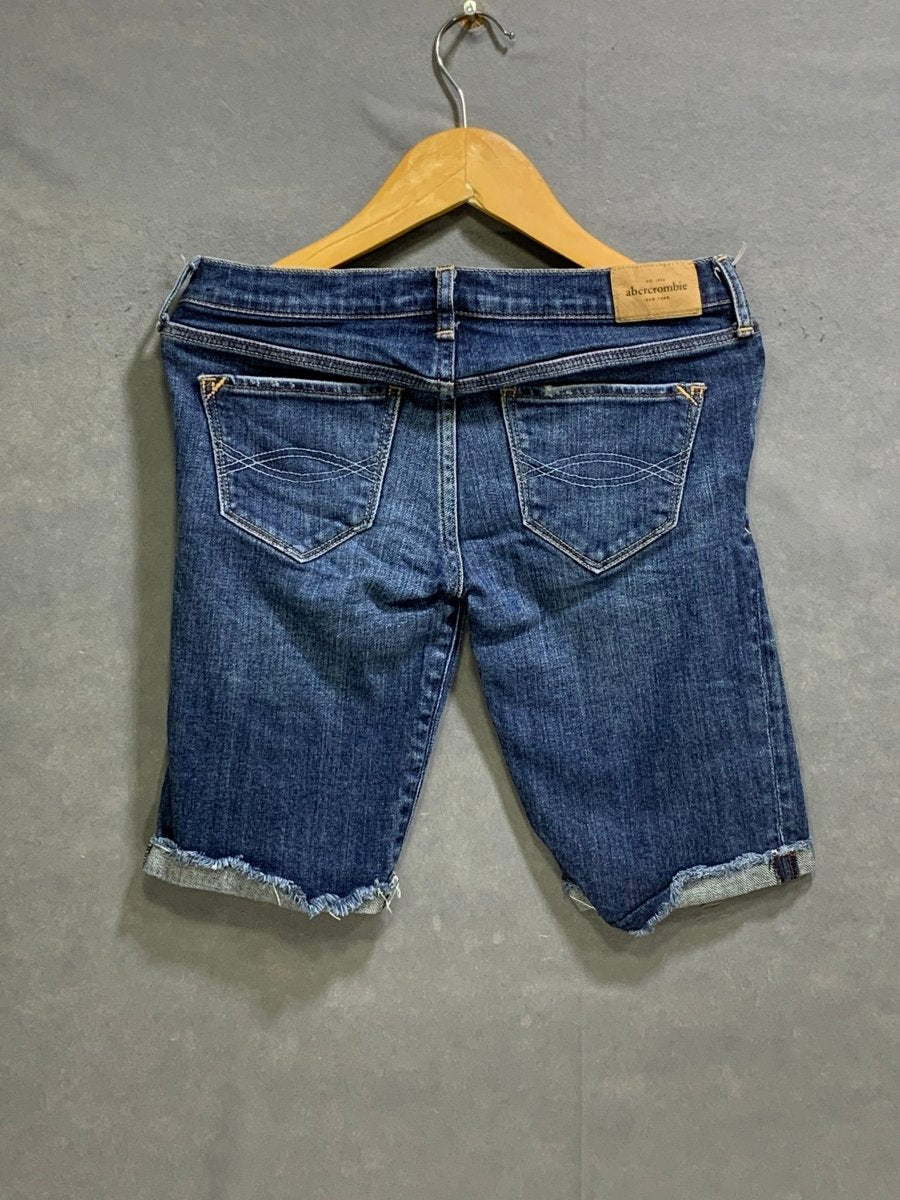 Abercrombie & Fitch Branded Original Denim Short For Women - Preloved Labels