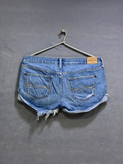 Abercrombie & Fitch Branded Original Denim Short For Women - Preloved Labels