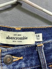 Abercrombie & Fitch Branded Original Denim Short For Women - Preloved Labels