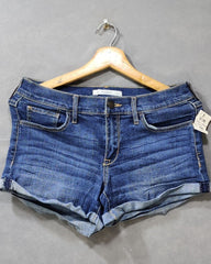 Abercrombie & Fitch Branded Original Denim Short For Women - Preloved Labels