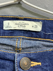 Abercrombie & Fitch Branded Original Denim Short For Women - Preloved Labels
