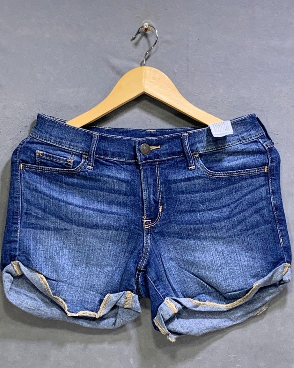 Abercrombie & Fitch Branded Original Denim Short For Women - Preloved Labels
