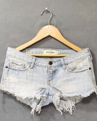 Abercrombie & Fitch Branded Original Denim Short For Women - Preloved Labels