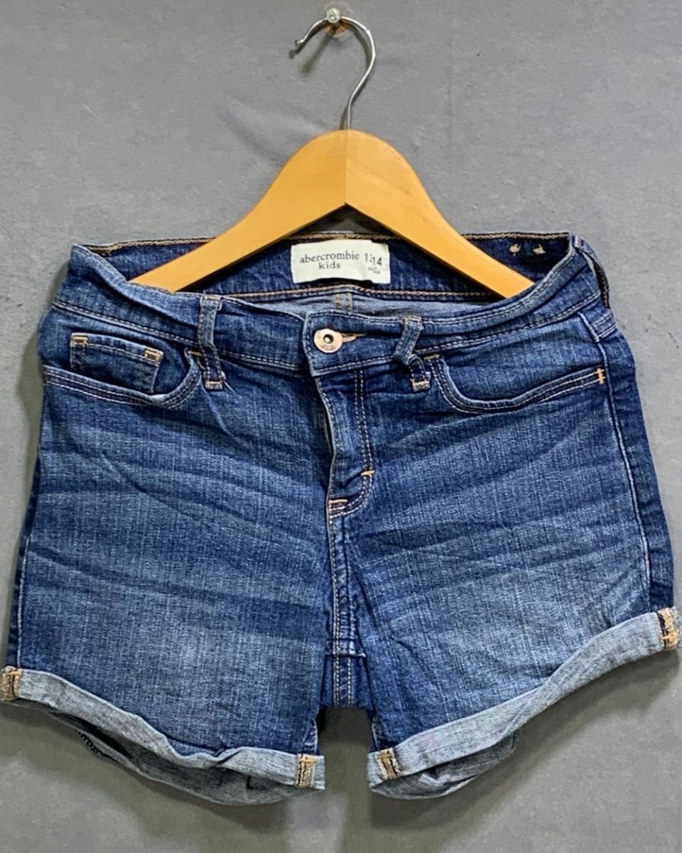 Abercrombie & Fitch Branded Original Denim Short For Women - Preloved Labels