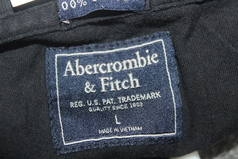 Abercrombie & Fitch Branded Original For Cotton Round Neck Men T Shirt - Preloved Labels