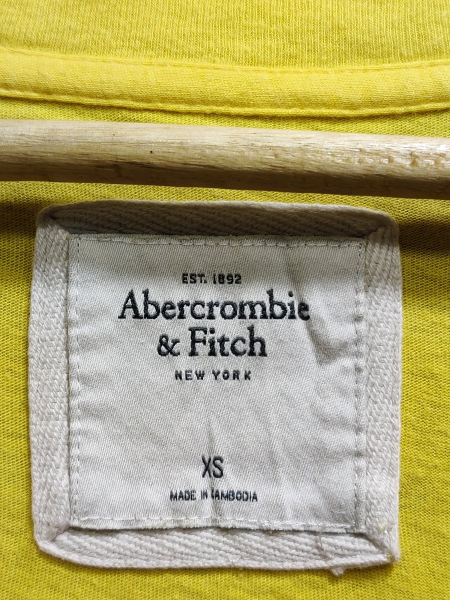 Abercrombie & Fitch Branded Original For Cotton Women T Shirt - Preloved Labels