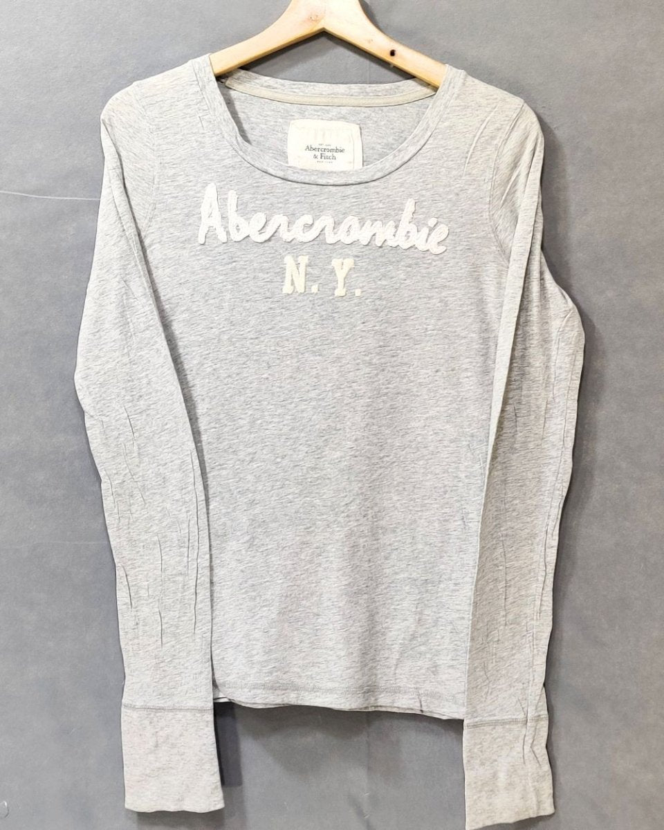 Abercrombie & Fitch Branded Original For Cotton Women T Shirt - Preloved Labels