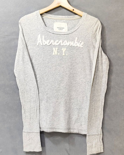 Abercrombie & Fitch Branded Original For Cotton Women T Shirt - Preloved Labels