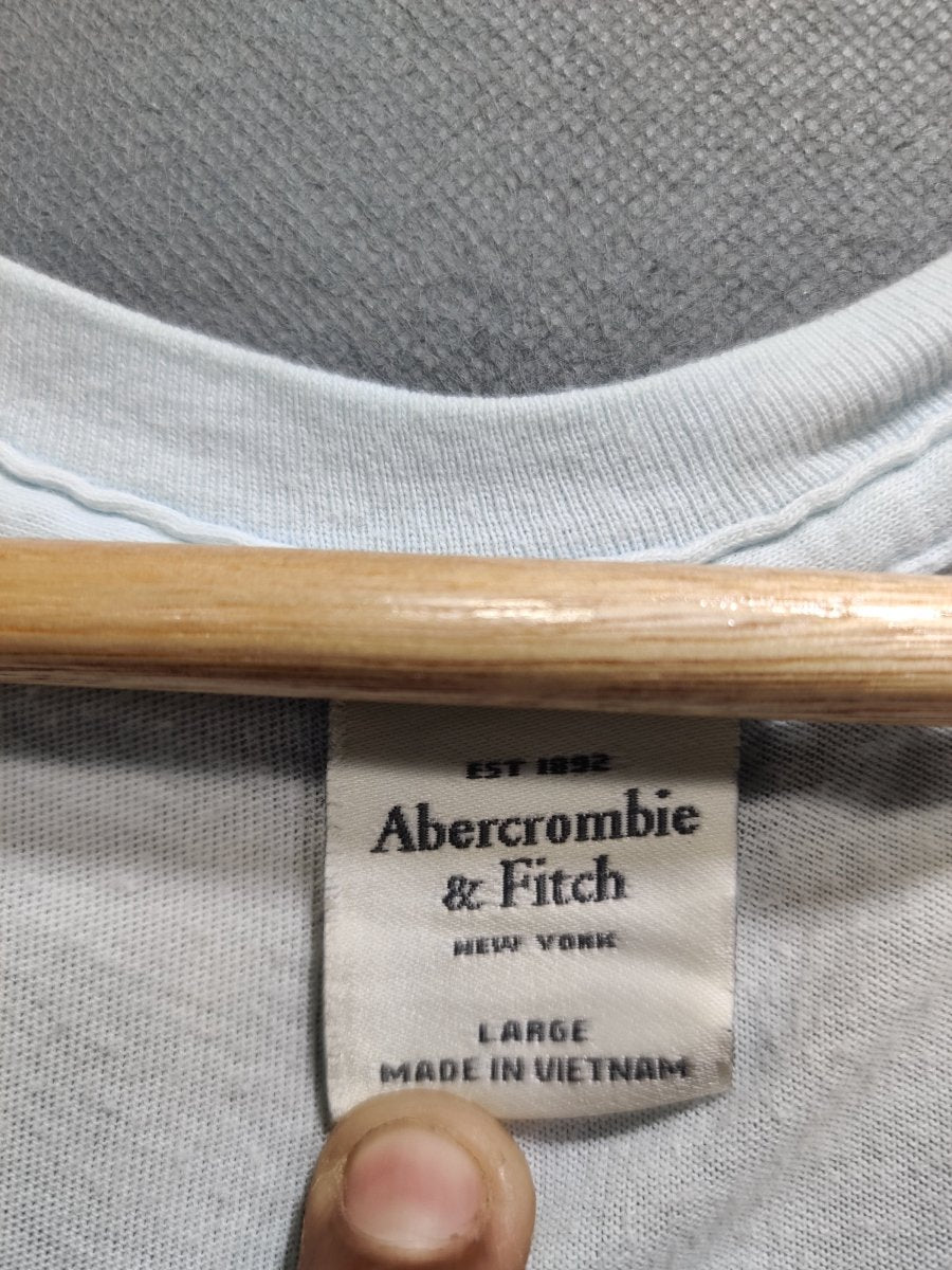 Abercrombie & Fitch Branded Original For Cotton Women T Shirt - Preloved Labels