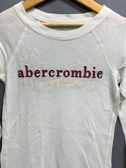 Abercrombie & Fitch Branded Original For Cotton Women T Shirt - Preloved Labels