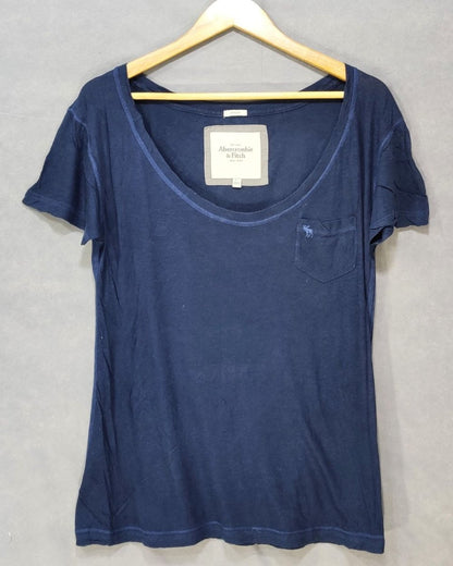 Abercrombie & Fitch Branded Original For Cotton Women T Shirt - Preloved Labels
